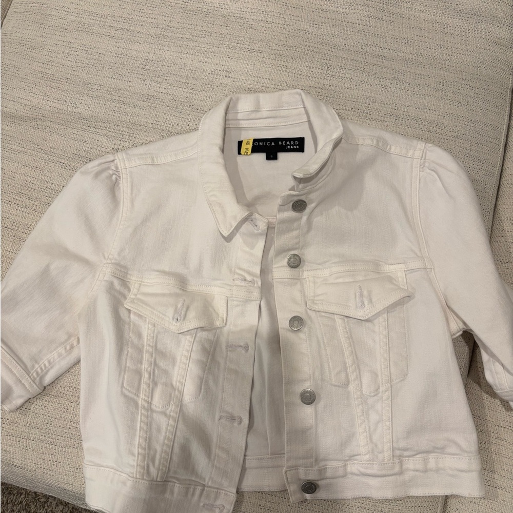 Veronica beard women’s  White Denim Jacket
